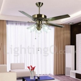 52“ Vintage-Deckenventilator im europäischen Stil
