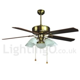 52“ moderner zeitgenössischer Deckenventilator im europäischen Stil