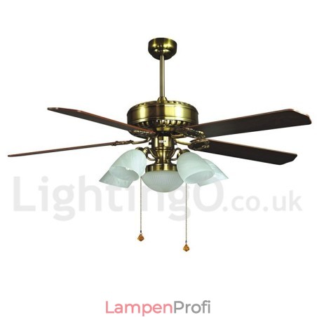 52“ moderner zeitgenössischer Deckenventilator im europäischen Stil