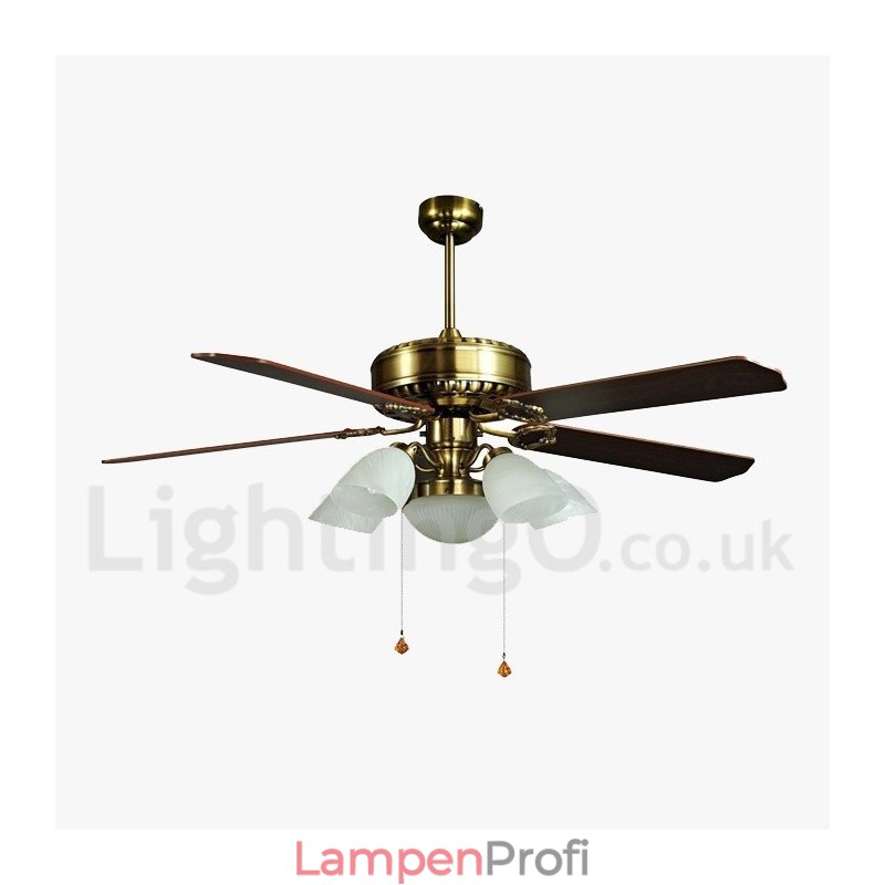 52“ moderner zeitgenössischer Deckenventilator im europäischen Stil