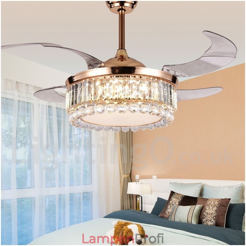 42“ moderner zeitgenössischer Deckenventilator im europäischen Stil
