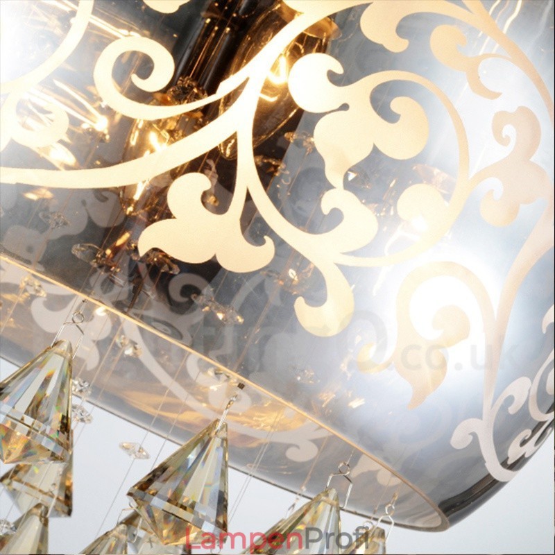 Moderne zeitgenössische Kristallbeleuchtung Pendelleuchte