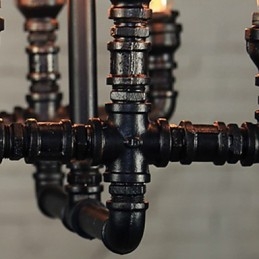 Kronleuchter Mini-Stil Rustikal Lodge Retro Metall