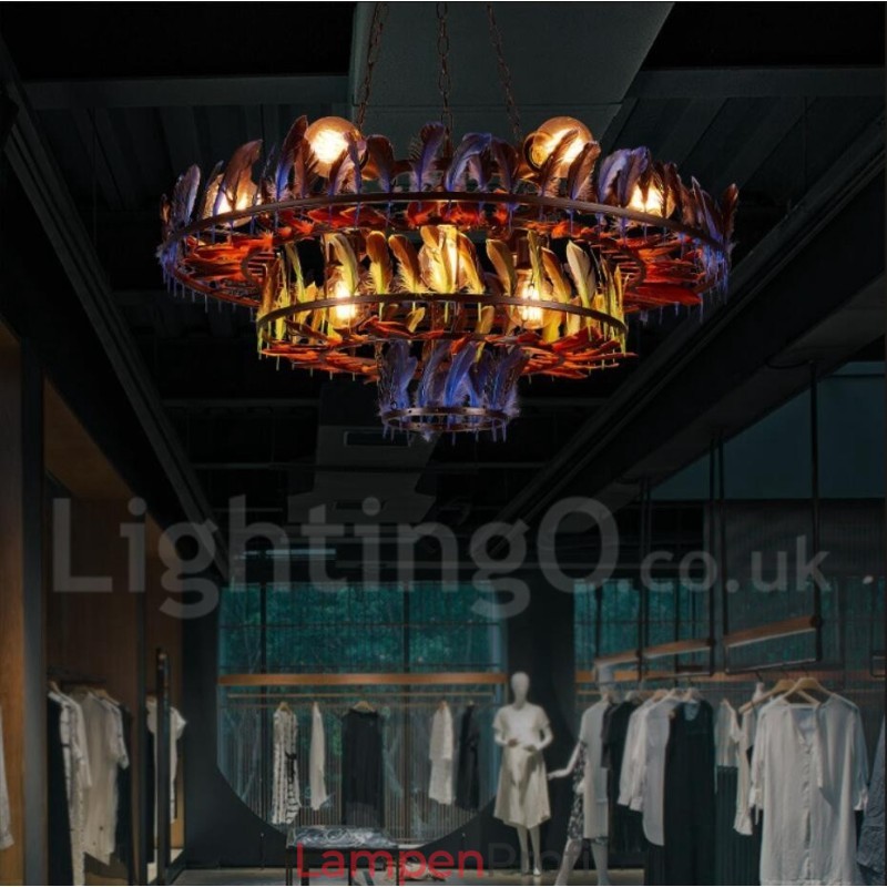 Retro Steel Lighting Store Pendelleuchte Kronleuchter