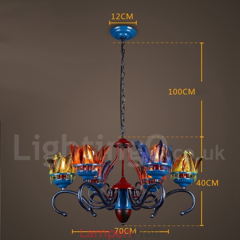 Retro Steel Lighting Store Pendelleuchte Kronleuchter