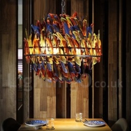 Retro Steel Lighting Store Pendelleuchte Kronleuchter