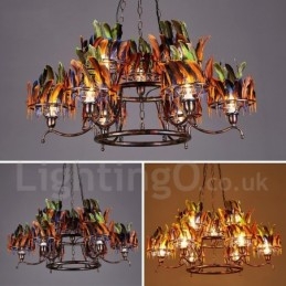 Retro Steel Lighting Store Pendelleuchte Kronleuchter