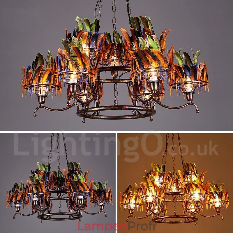 Retro Steel Lighting Store Pendelleuchte Kronleuchter