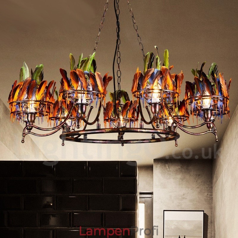 Retro Steel Lighting Store Pendelleuchte Kronleuchter