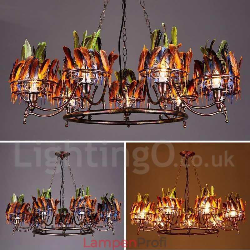 Retro Steel Lighting Store Pendelleuchte Kronleuchter