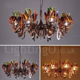 Retro Steel Lighting Store Pendelleuchte Kronleuchter