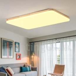 Heißer Verkauf Ultra dünne Holz Acryl Deckenleuchte