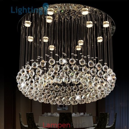 Kristall Kronleuchter Moderne Vogel Nest Luxus Duplex Decke Lampe