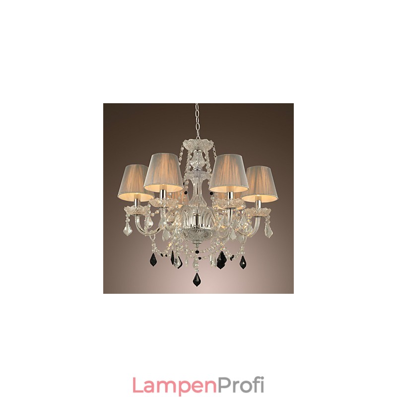 Kronleuchter Kristall Luxus Modern 1 Ebenen Wohnzimmer 6 Lichter