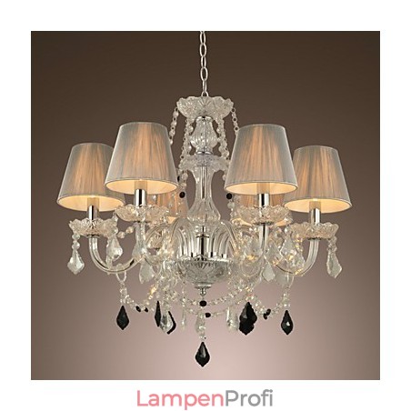 Kronleuchter Kristall Luxus Modern 1 Ebenen Wohnzimmer 6 Lichter Kronleuchter Kristall Luxus Modern 1 Ebenen Wohnzimmer 6 Lichter