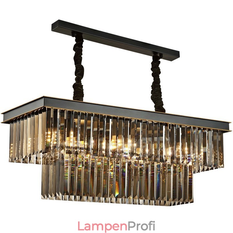 Retro Kristall Pendelleuchte Cafe Ausstellungshalle