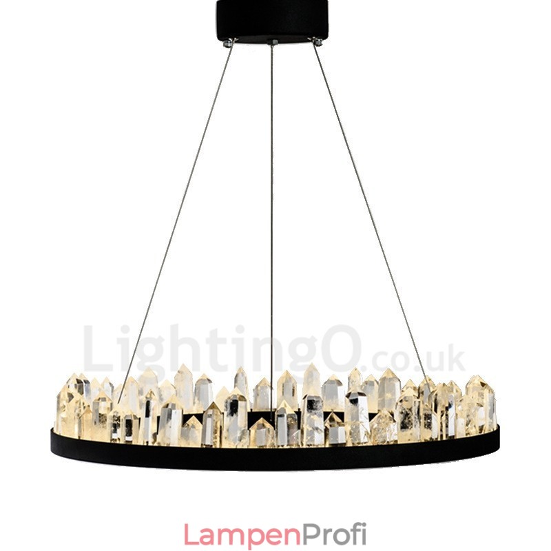 Kristall Pendelleuchte Mode Exquisite Kreis Design