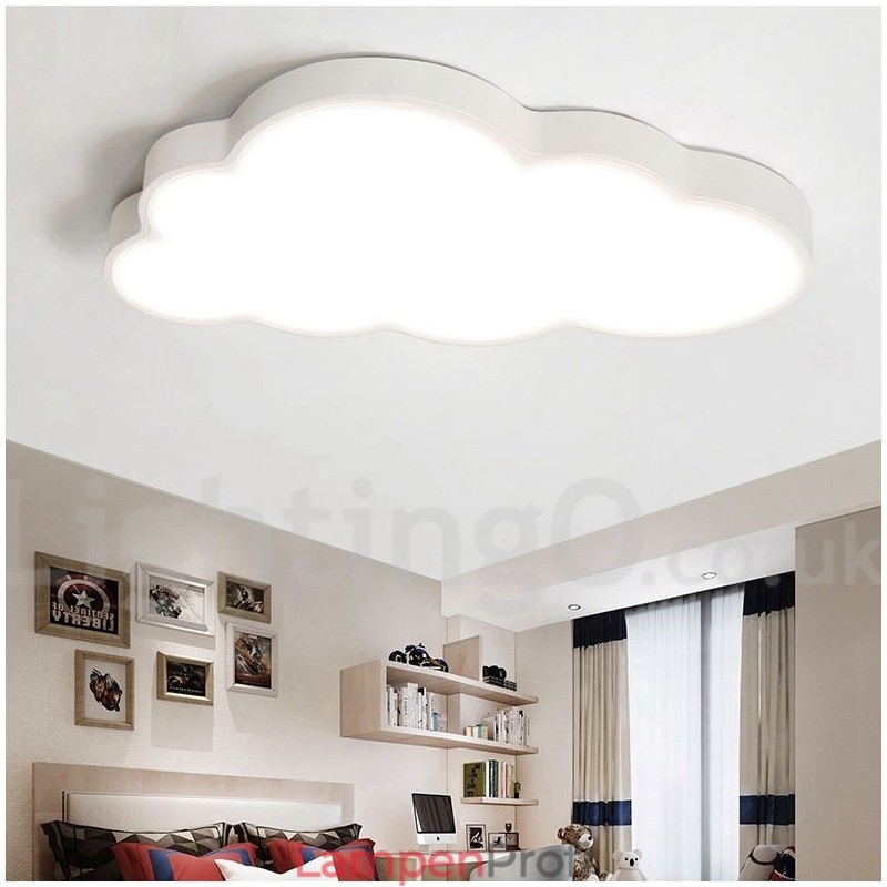Ultradünne, dimmbare, moderne Deckenleuchten im zeitgenössischen nordischen Stil mit Acrylschirm und Fernbedienung, können auch als Wandleuchte verwendet werden.