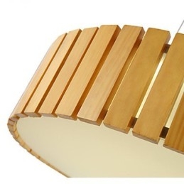Kronleuchter Mini Stil Laterne Holz Bambus