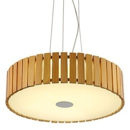 Kronleuchter Mini Stil Laterne Holz Bambus