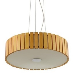 Kronleuchter Mini Stil Laterne Holz Bambus