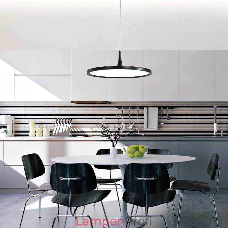 Ultradünne Pendelleuchte im nordischen Stil mit einem Kopf