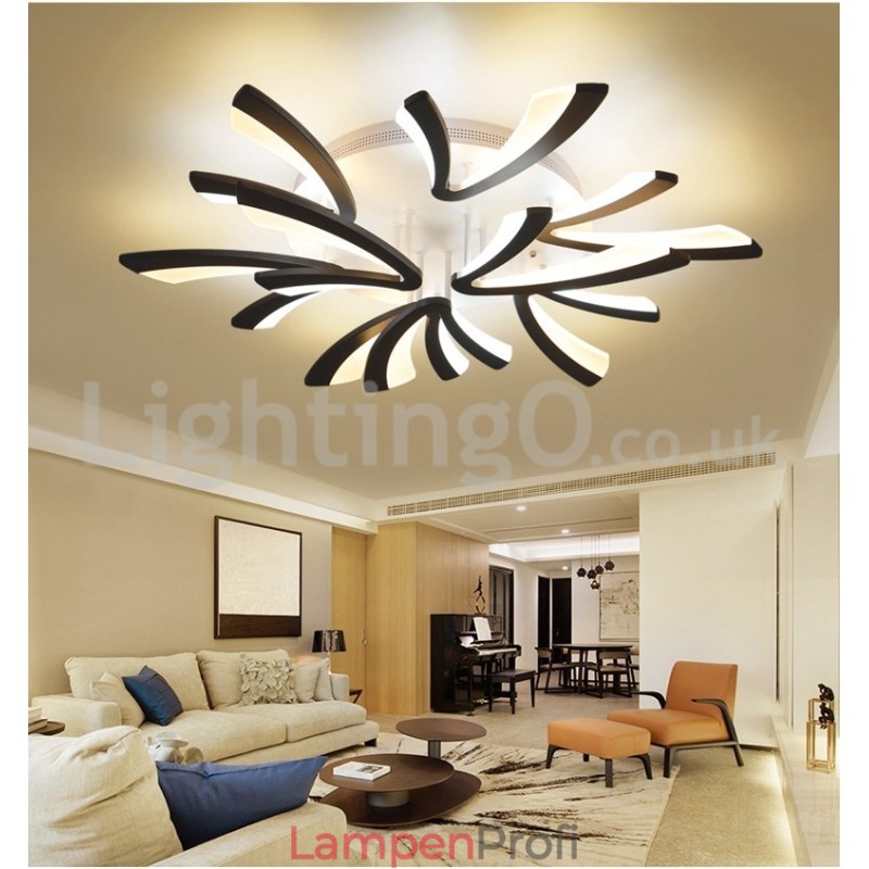 Neueste 9 Lichter Erschwingliche moderne Deckenleuchten