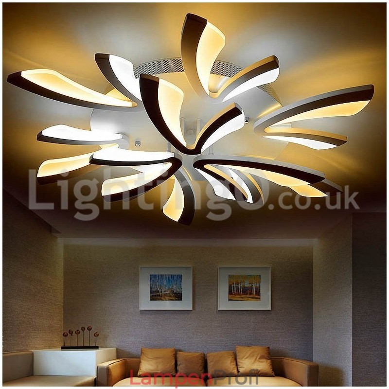 Neueste 9 Lichter Erschwingliche moderne Deckenleuchten
