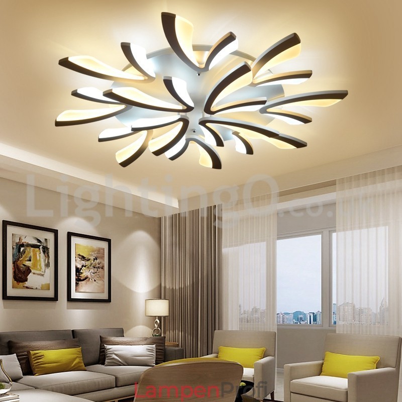 Neueste 12 Lichter Elegante Moderne Unterputz Deckenleuchten