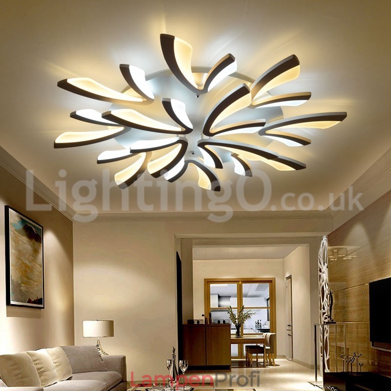Neueste 12 Lichter Elegante Moderne Unterputz Deckenleuchten