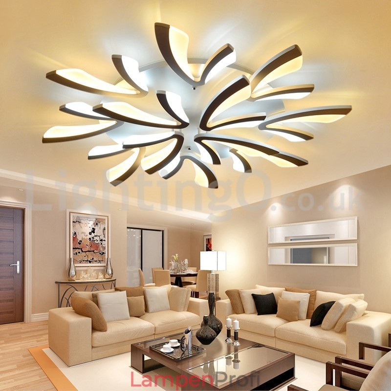 Neueste 12 Lichter Elegante Moderne Unterputz Deckenleuchten