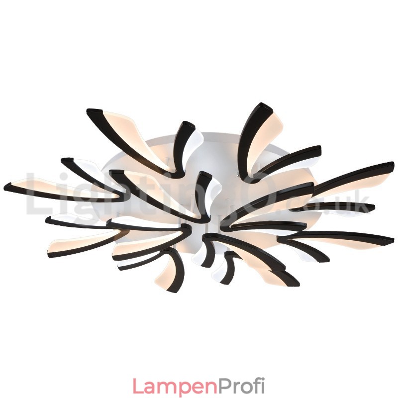 Neueste 12 Lichter Elegante Moderne Unterputz Deckenleuchten