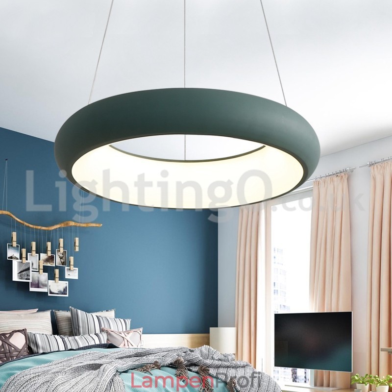 Moderne runde Pendelleuchte