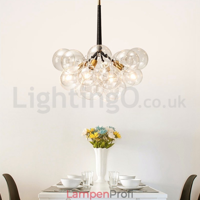 Moderne Bubble Ball Pendelleuchte