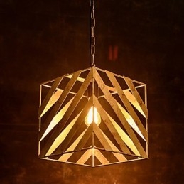 Retro Eisenlampe Moderner minimalistischer Kronleuchter im Industriestil