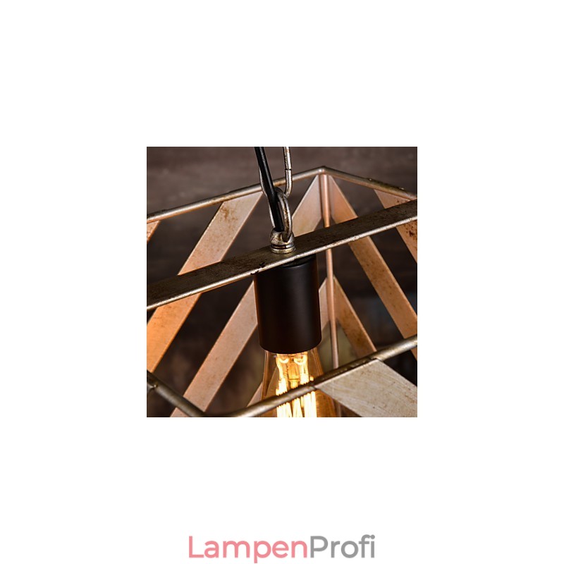 Retro Eisenlampe Moderner minimalistischer Kronleuchter im Industriestil