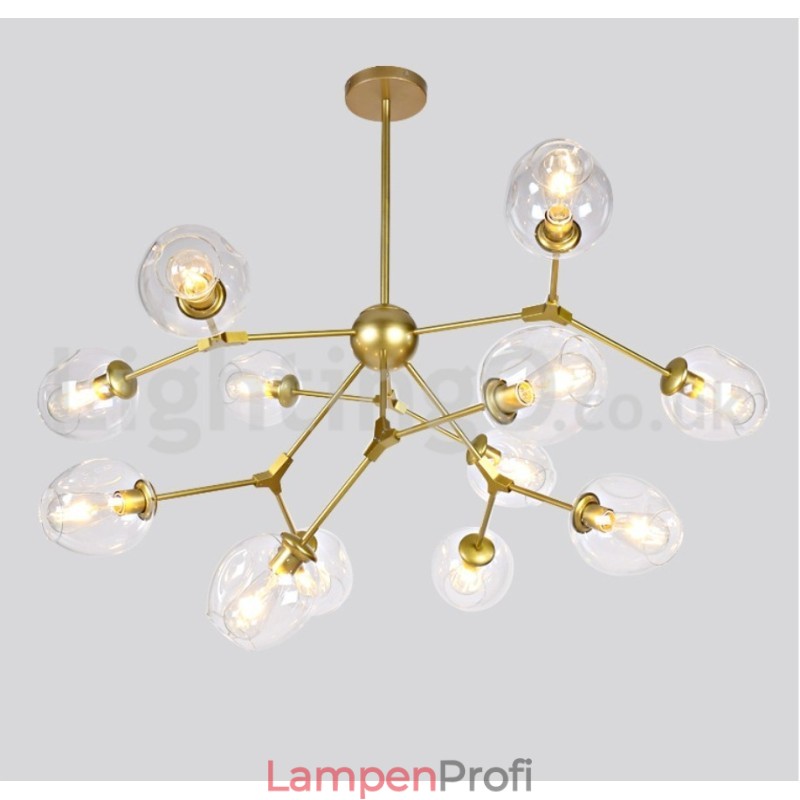 Nordisches postmodernes molekulares magisches Bohnen-Kronleuchter-Café