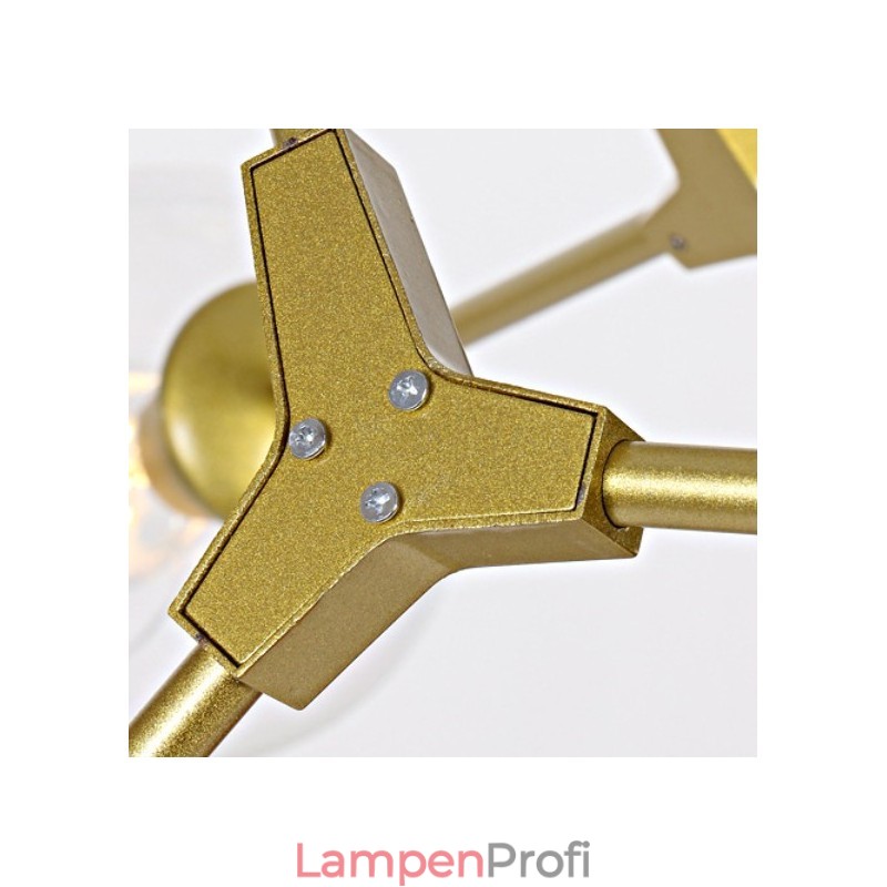 Nordisches postmodernes molekulares magisches Bohnen-Kronleuchter-Café