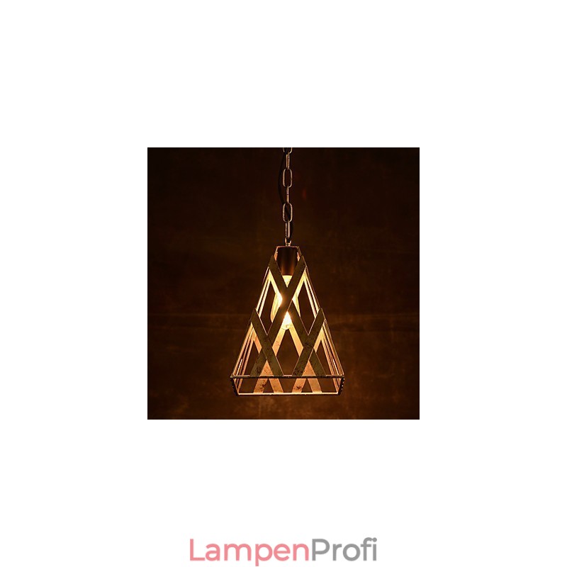 Retro Eisenlampe Moderner minimalistischer Kronleuchter im Industriestil