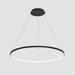Dimmbare 63W 100CM Durchmesser Pendelleuchte Modernes Design Ring
