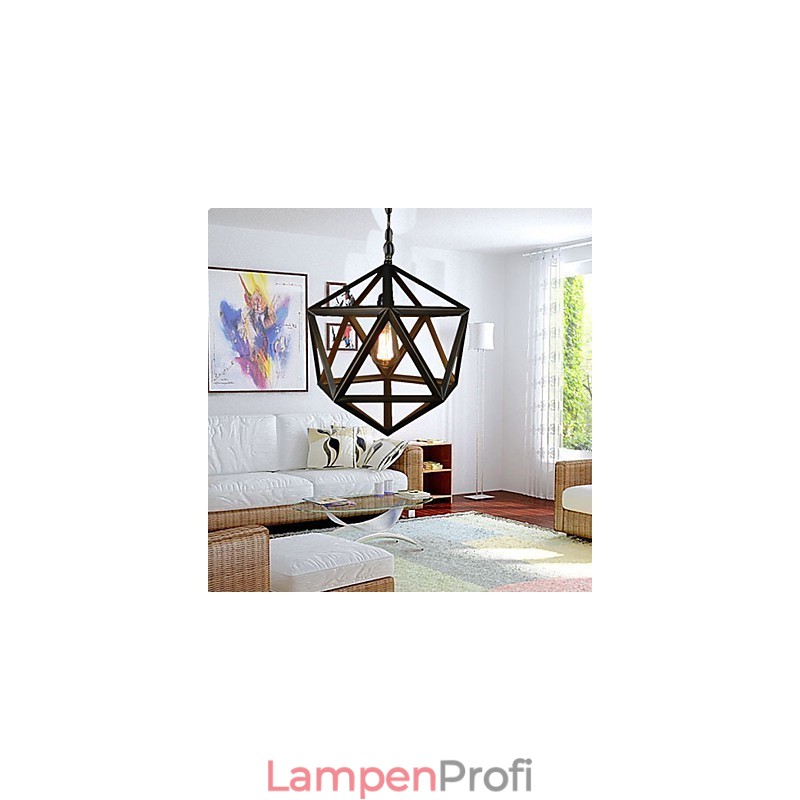 Rustikaler Lodge-Kronleuchter im Vintage-Stil aus Metall