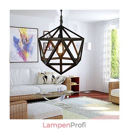 Rustikaler Lodge-Kronleuchter im Vintage-Stil aus Metall