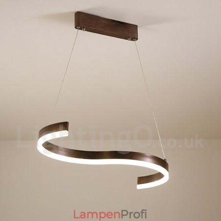 Dimmbare lineare Pendelleuchte mit Fernbedienung, modernes Design Dimmbare lineare Pendelleuchte mit Fernbedienung, modernes Design