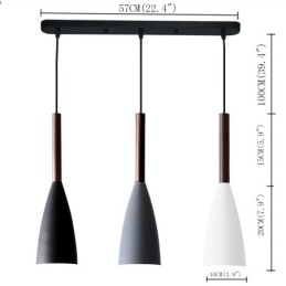 Modernes zeitgenössisches Macaron-Pendelleuchtendesign