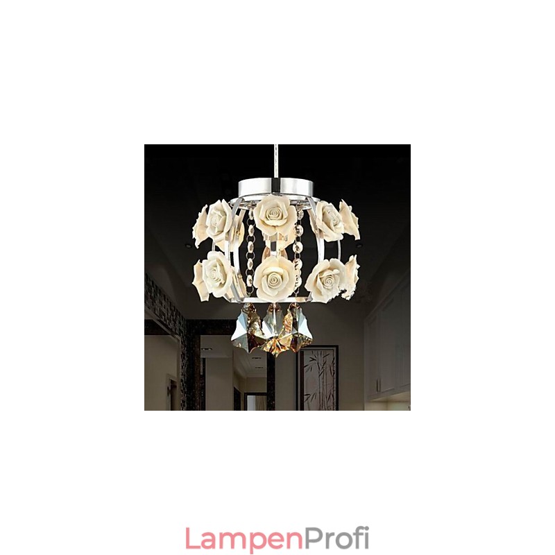 Kronleuchter Kristall Modern Zeitgenössisch Laterne Metall 1 Licht