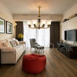 Luxuriöser rustikaler Retro-Vintage-Kerzenleuchter aus reinem Messing mit Glasschirmen