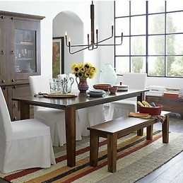 Kronleuchter aus Metall mit ländlicher Malerei