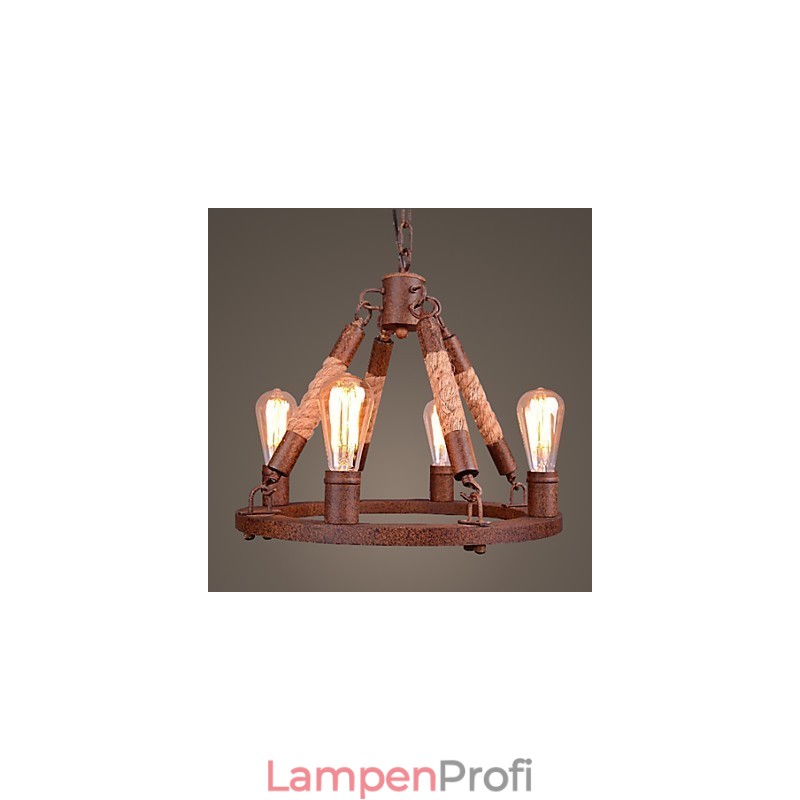 Vintage Seil Pendelleuchte Loft Kreative Industrielle Lampe Amerikanischen Stil Dekoration