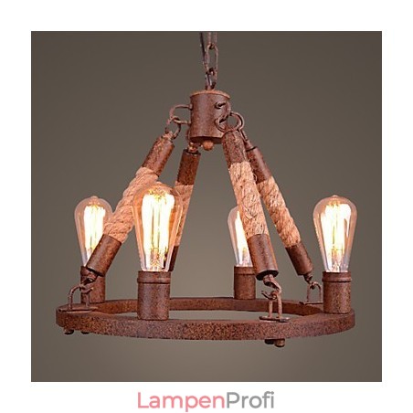 Vintage Seil Pendelleuchte Loft Kreative Industrielle Lampe Amerikanischen Stil Dekoration Vintage Seil Pendelleuchte Loft Kreative Industrielle Lampe Amerikanischen Stil Dekoration