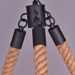 Vintage Seil Pendelleuchte Loft Kreative Industrielle Lampe Amerikanischen Stil Dekoration